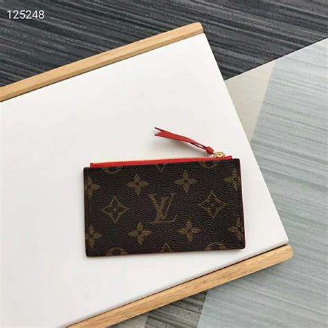 lv cardholder wallet|louis vuitton zipped card holder.